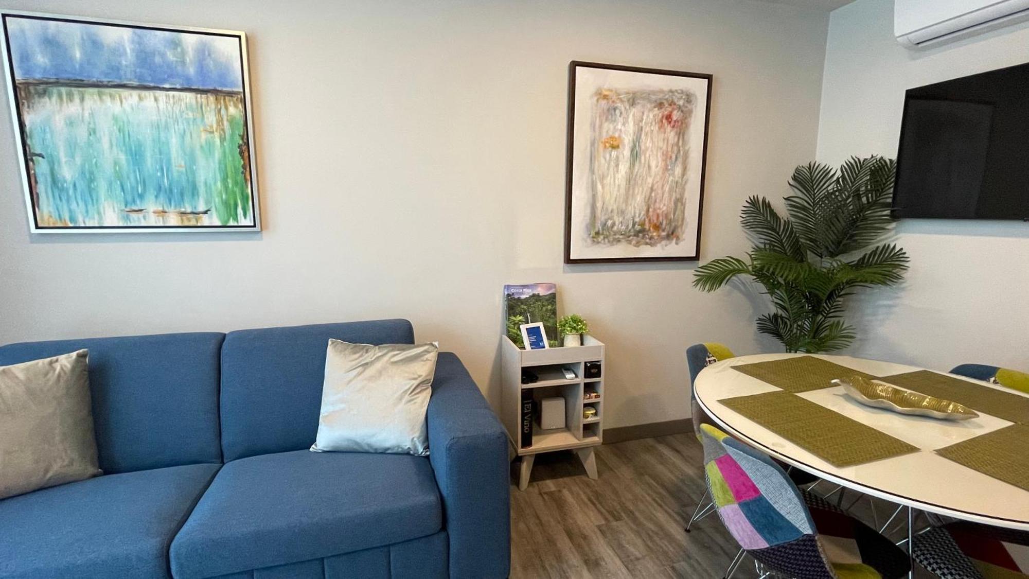 Cozy Apartment With Terrace, Sj Cosmopolitan Tower #402 San José Buitenkant foto